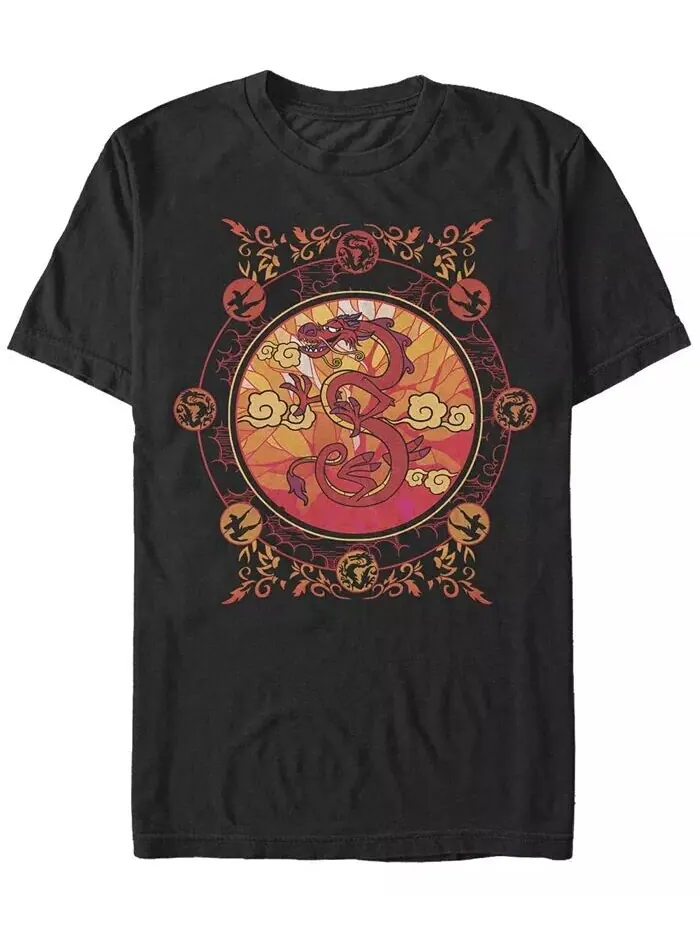 Мужская футболка с коротким рукавом Mushu Love Crew Fifth Sun — изображение 1 из 1, черный