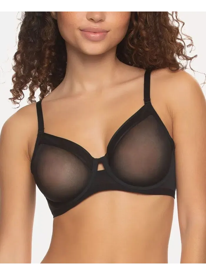 Женский бюстгальтер на косточках Ethereal Sheer Mesh, 115159 Paramour — изображение 1 из 3, черный