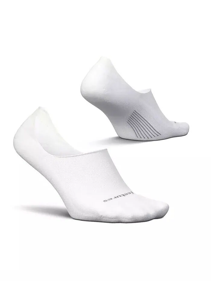 Мужские Elite Light Cushion Invisible — носки для бега для женщин и мужчин — спортивные — белый