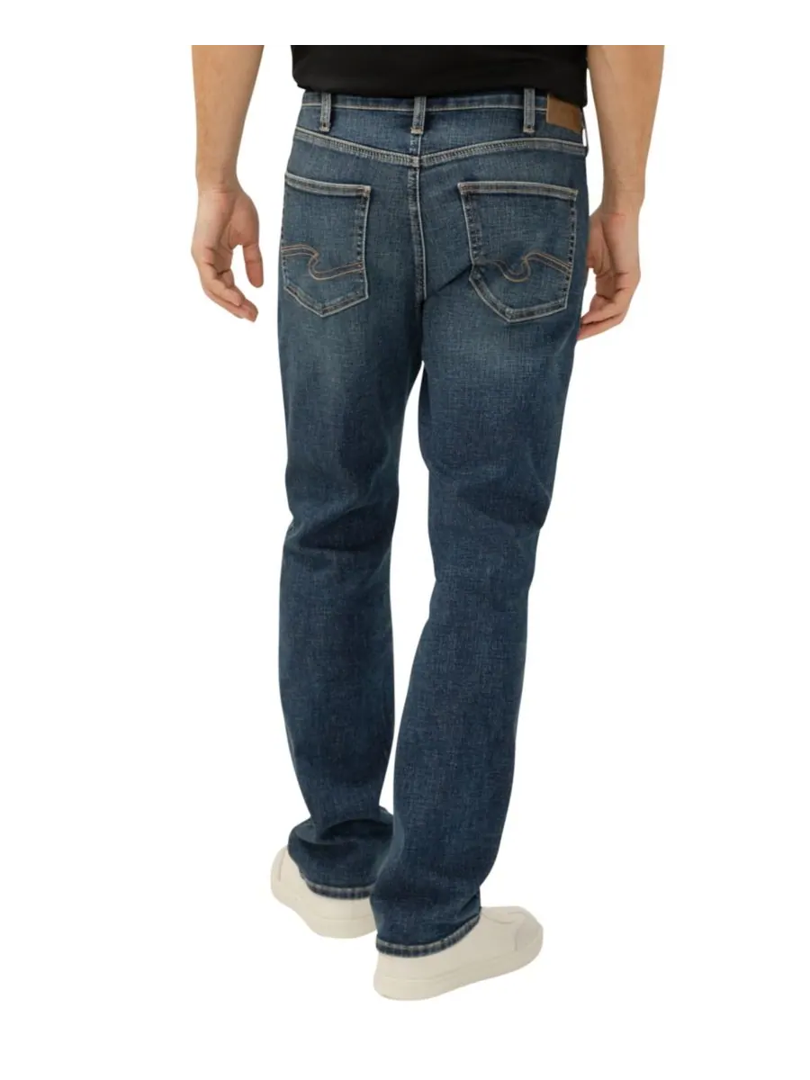 Мужские джинсы Machray Athletic Fit Straight Leg Luxe Heritage Silver Jeans Co — изображение 3 из 3, тень