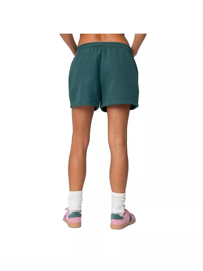 Женские спортивные шорты So Sporty Edikted — изображение 2 из 3, зеленый