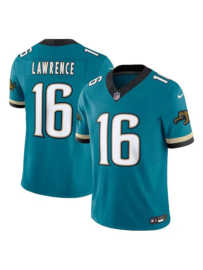 Nike Мужская джерси Jacksonville Jaguars Prowler Throwback Vapor F.U.S.E. Limited в цвете Teal — изображение 1 из 3