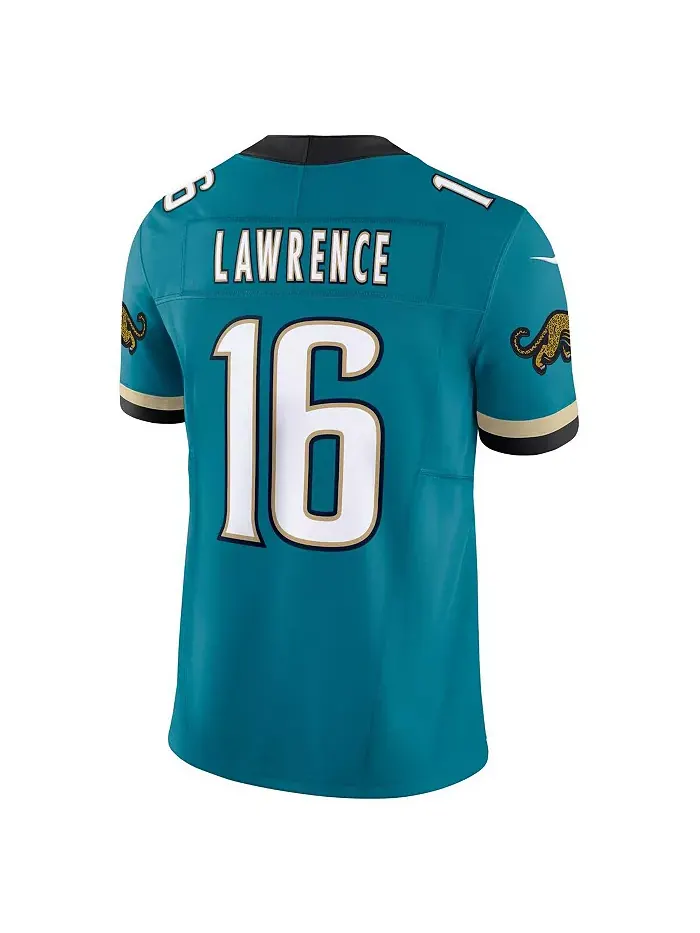 Nike Мужская джерси Jacksonville Jaguars Prowler Throwback Vapor F.U.S.E. Limited в цвете Teal — изображение 2 из 3
