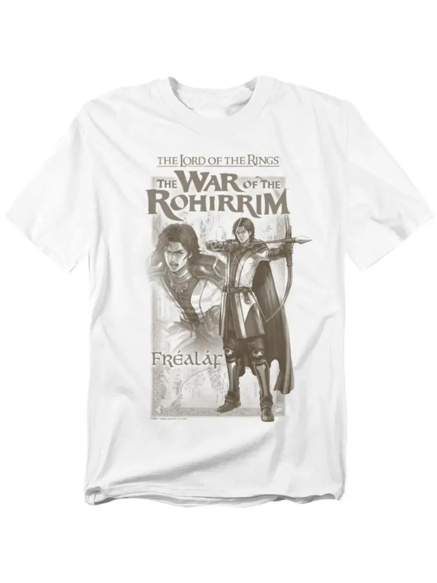 Футболка с принтом War Of The Rohirrim Frealaf Homage Lord Of The Rings — изображение 1 из 3, белый