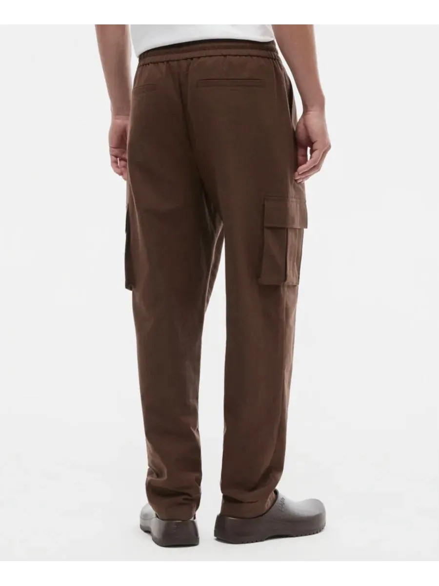 Брюки карго свободного кроя с завязками на поясе, модель Utility Cargo-Pocket Pants Mode of One — изображение 4 из 4