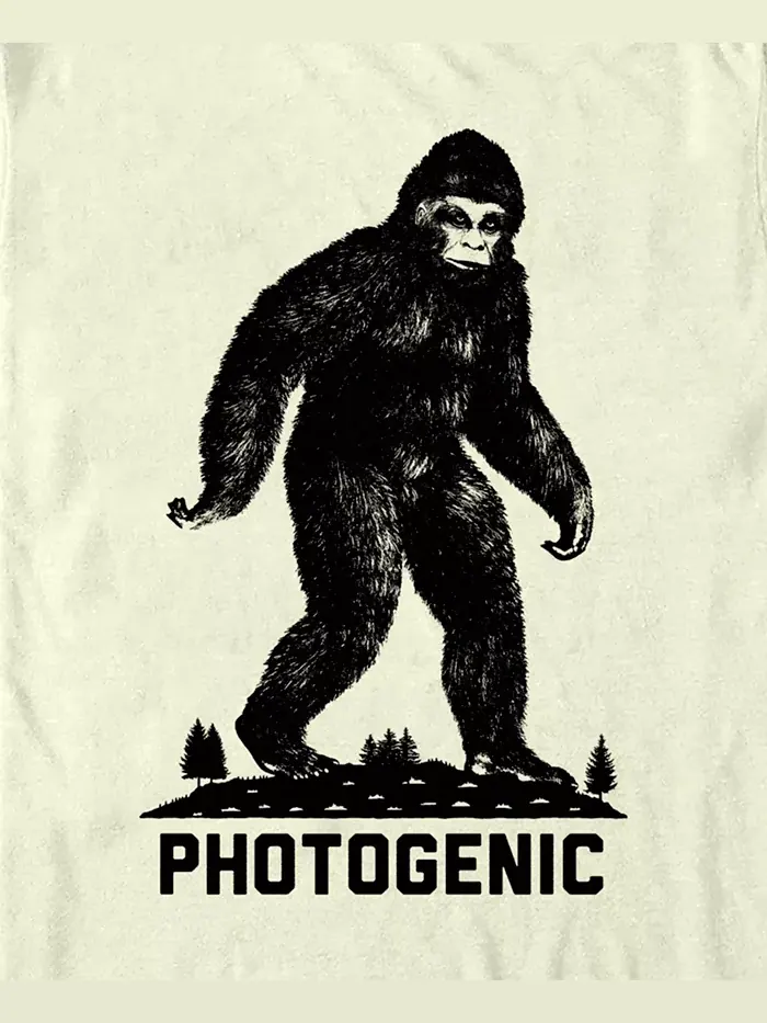 Мужская футболка с принтом Bigfoot Fifth Sun — изображение 3 из 3, прозрачный