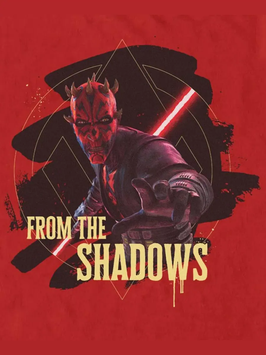 Футболка с графическим принтом From The Shadows Fifth Sun — изображение 3 из 3, красный