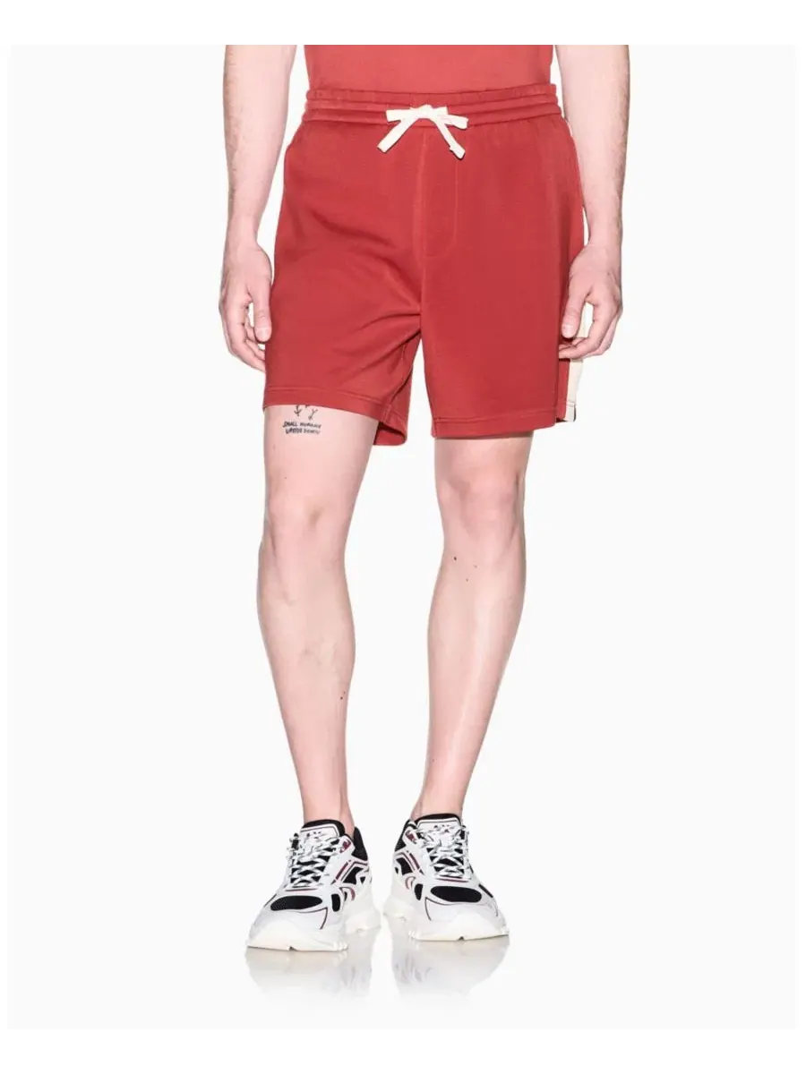 Шорты из стрейч-модала с кулиской A|X Armani Exchange — изображение 1 из 8, босса-нова