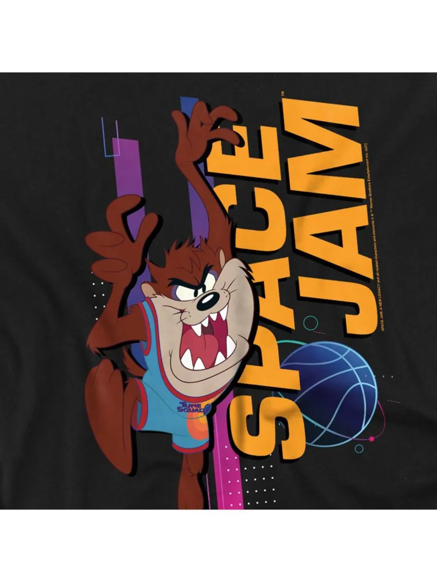 Мужская футболка A New Legacy Taz Standing Space Jam — изображение 2 из 3, черный