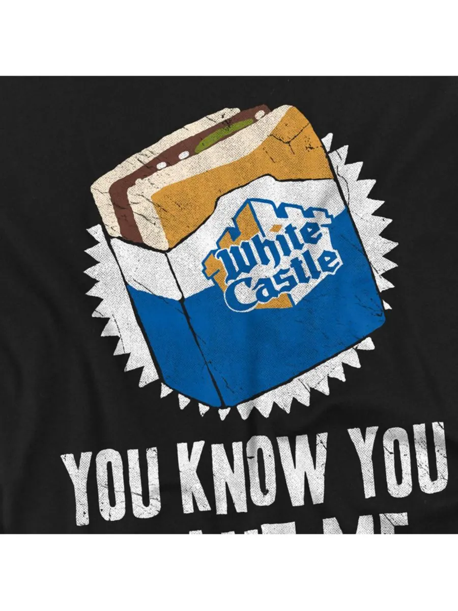 Мужская футболка Want Me White Castle — изображение 3 из 3, черный
