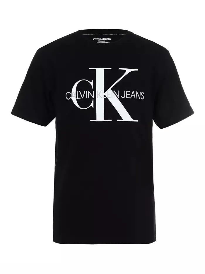 Футболка с логотипом Big Boys Old School Calvin Klein — изображение 2 из 3