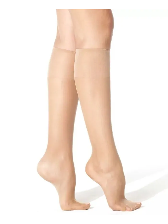 Прозрачные шелковистые гольфы Hanes с усиленным мыском Reflections ALLSTAR PRODUCTS GROUP