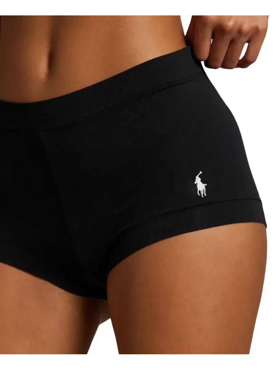 Polo Ralph Lauren Женский комплект из 3 шорт-боксеров (4P0712) — изображение 2 из 5, черный