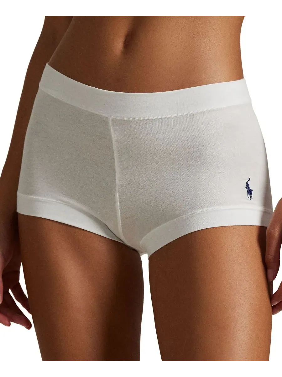 Polo Ralph Lauren Женский комплект из 3 шорт-боксеров (4P0712) — изображение 3 из 8, серый