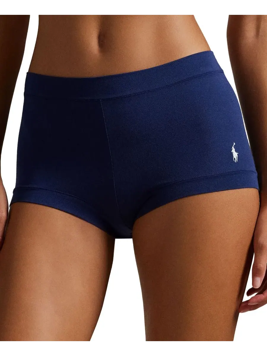 Polo Ralph Lauren Женский комплект из 3 шорт-боксеров (4P0712) — изображение 5 из 8, серый