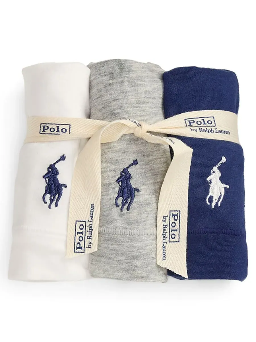 Polo Ralph Lauren Женский комплект из 3 шорт-боксеров (4P0712) — изображение 6 из 8, серый