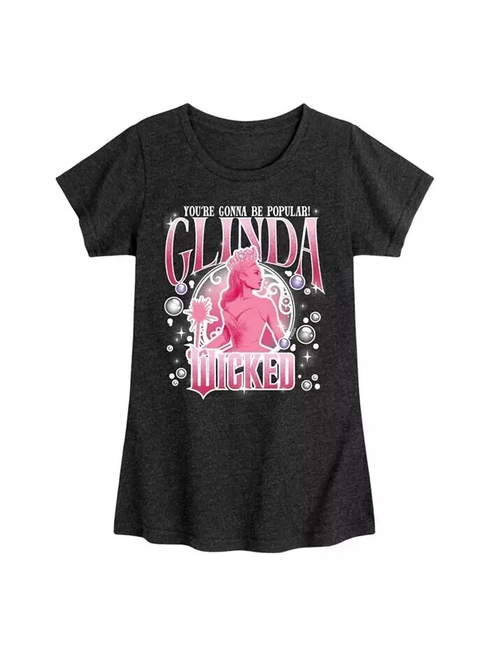 Футболка с рисунком Glinda от Big Girls Wicked — черный