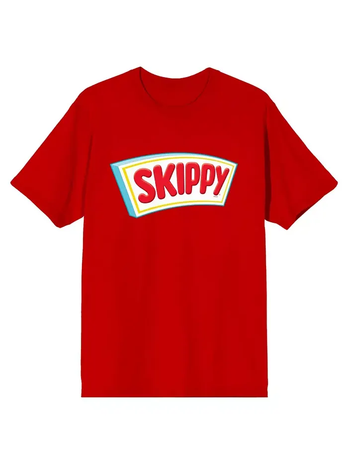 Мужская футболка с логотипом, короткий рукав, красная - 3XL Skippy — изображение 1 из 1, красный