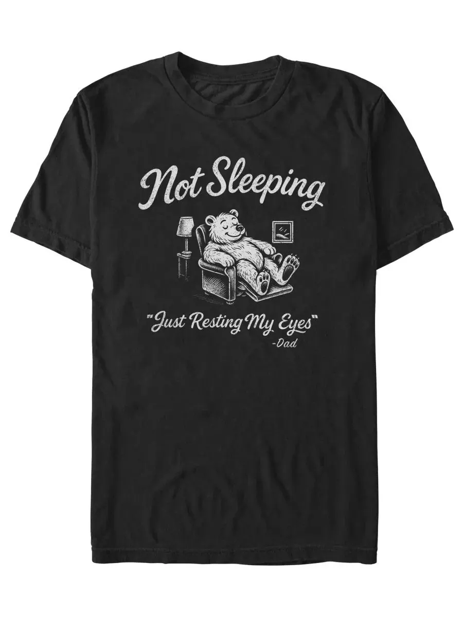 Мужская футболка с коротким рукавом Not Sleeping Fifth Sun — изображение 1 из 3, черный