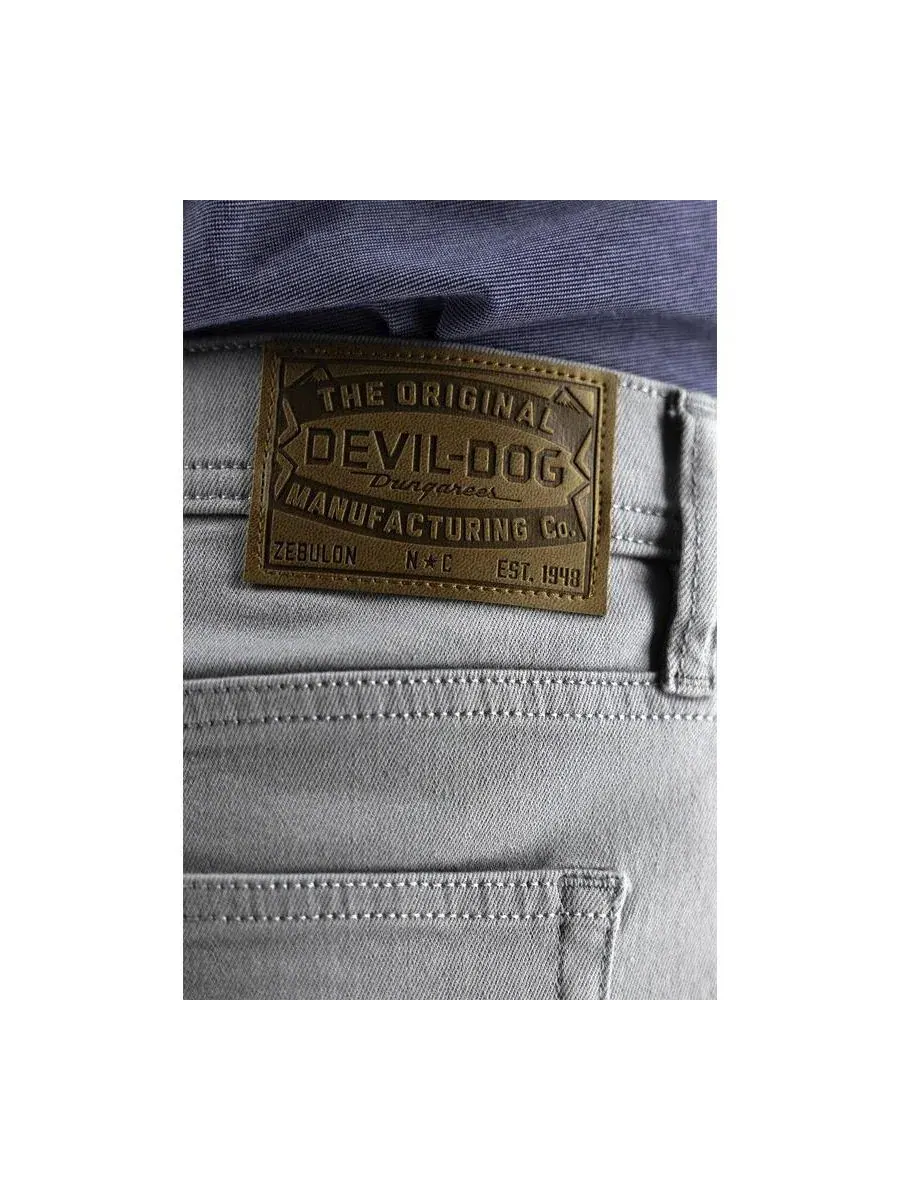 Мужские спортивные джинсы DEVIL-DOG Devil Dog — изображение 5 из 6, серебристый