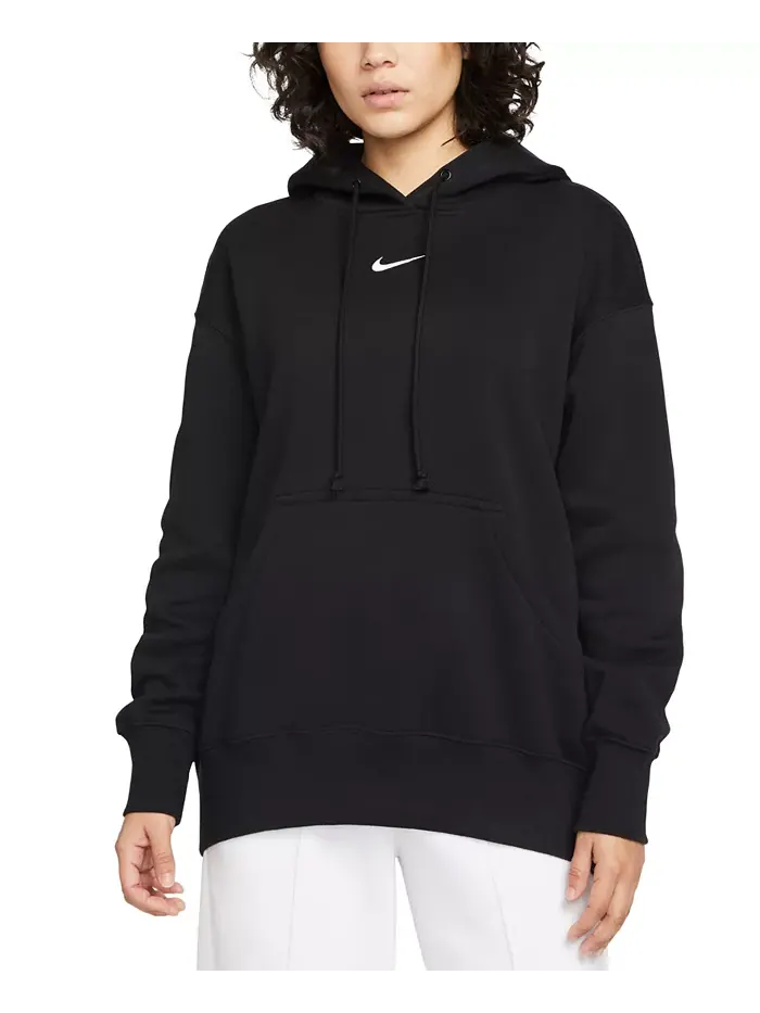 Женский спортивный оверсайз худи Phoenix Fleece Nike — изображение 1 из 4, черный