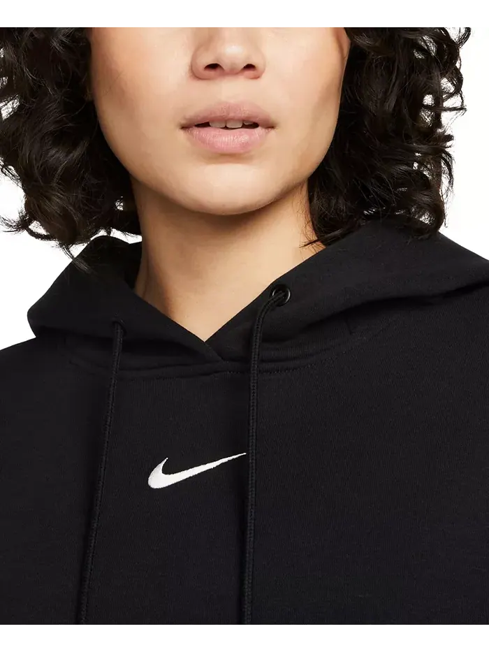 Женский спортивный оверсайз худи Phoenix Fleece Nike — изображение 2 из 4, черный