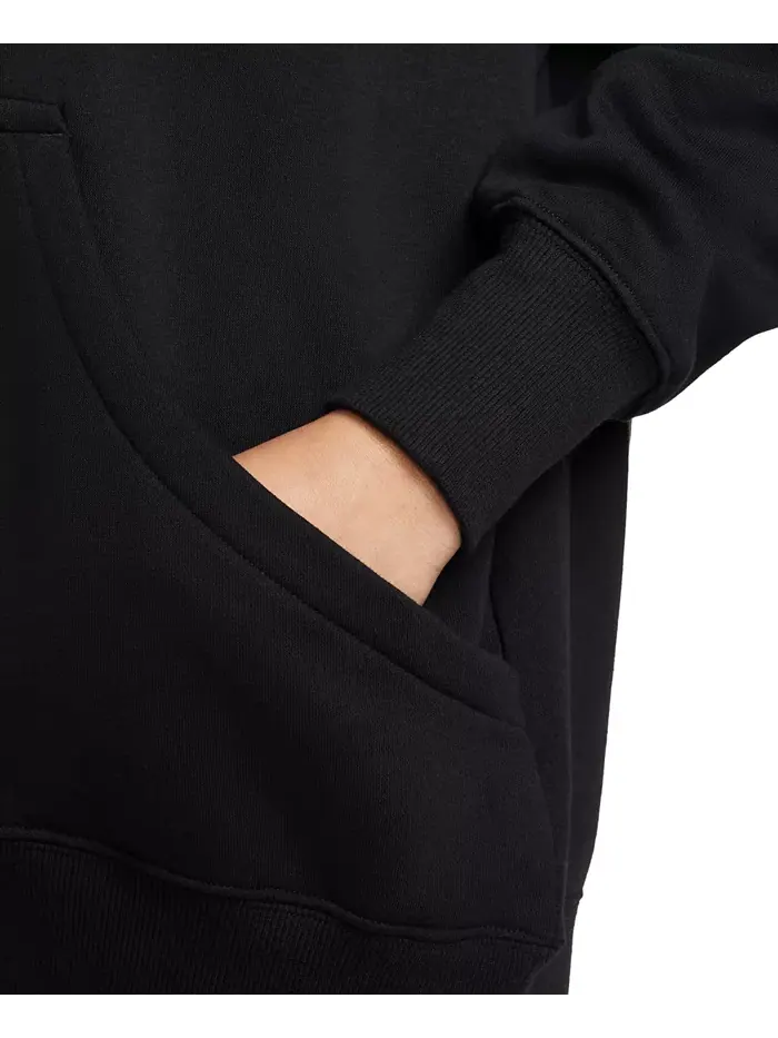 Женский спортивный оверсайз худи Phoenix Fleece Nike — изображение 3 из 4, черный