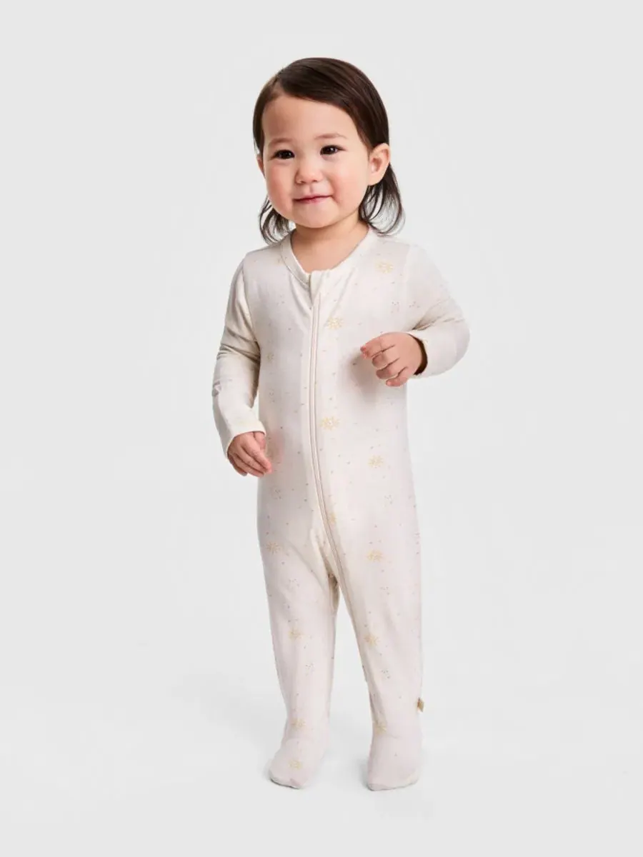 Детский комбинезон Everyday Baby Essentials для мальчиков с принтом и двусторонней молнией First — изображение 2 из 3