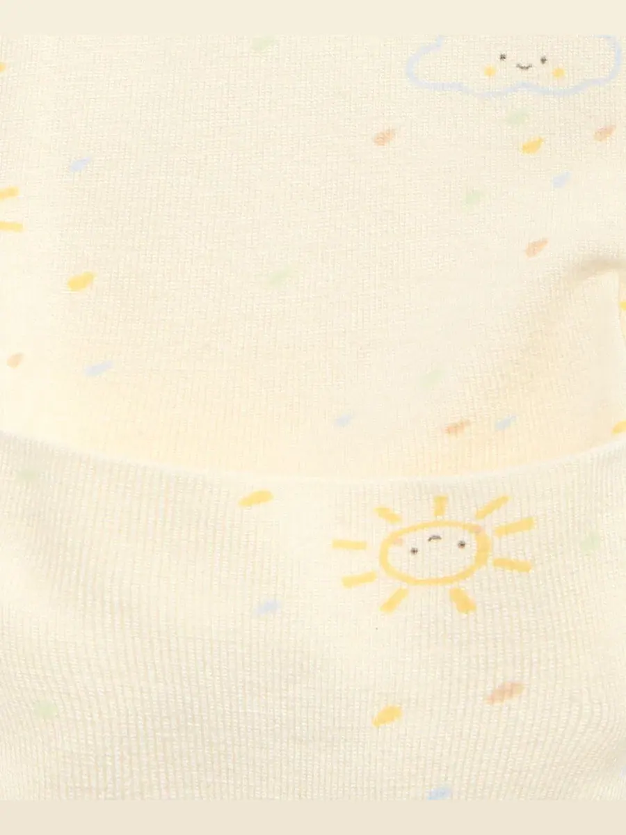 Детский комбинезон Everyday Baby Essentials для мальчиков с принтом и двусторонней молнией First — изображение 3 из 3