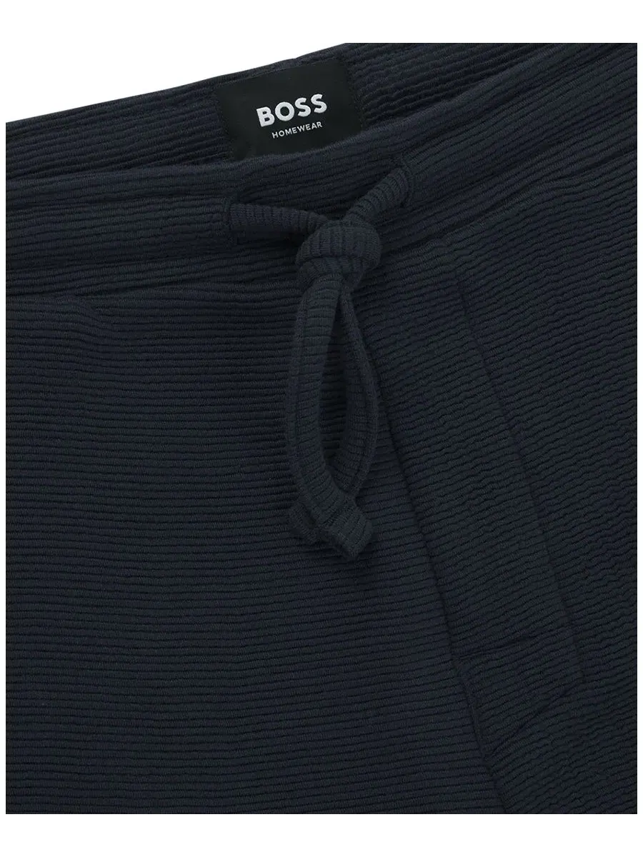 Мужские шорты на завязках HUGO Hugo Boss — изображение 3 из 6, синий