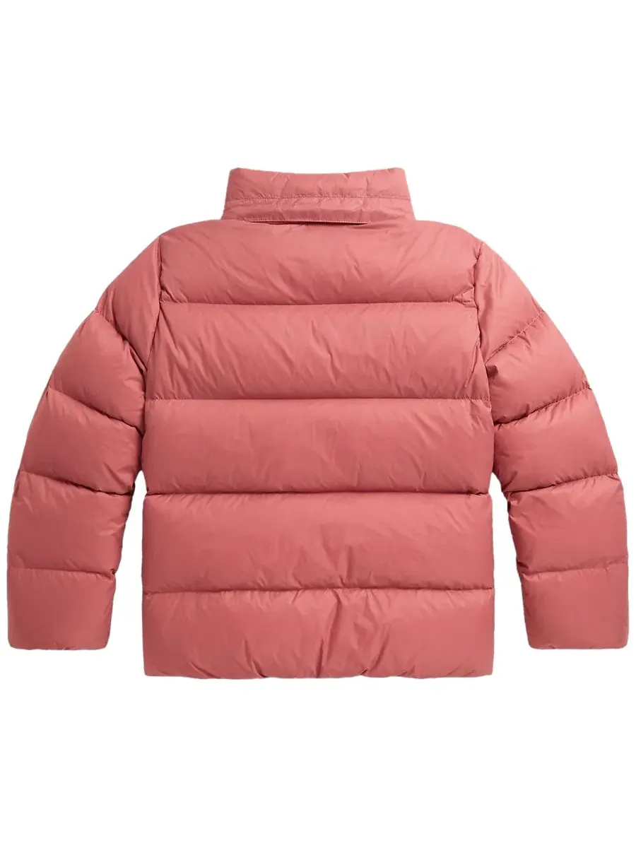 Детская куртка с капюшоном Polo Ralph Lauren — изображение 6 из 7, розовый