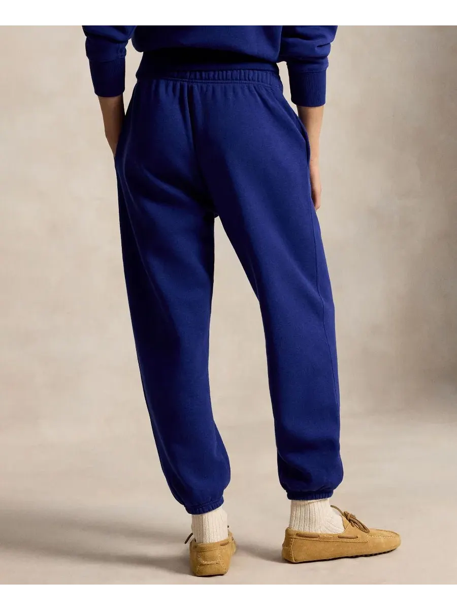Спортивные брюки женские на поясе с кулиской, модель P 1967 Polo Ralph Lauren — изображение 4 из 5, королевский синий