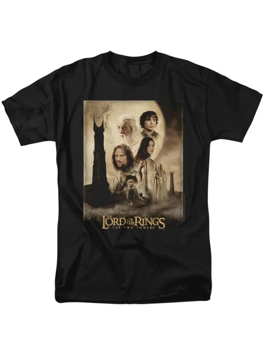 Футболка с принтом LOR TT Poster Lord Of The Rings — изображение 1 из 3, черный