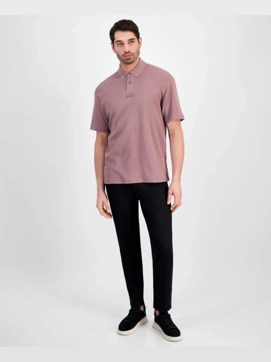 Мужская рубашка-поло HUGO от Diffys Hugo Boss — изображение 2 из 4, фиолетовый