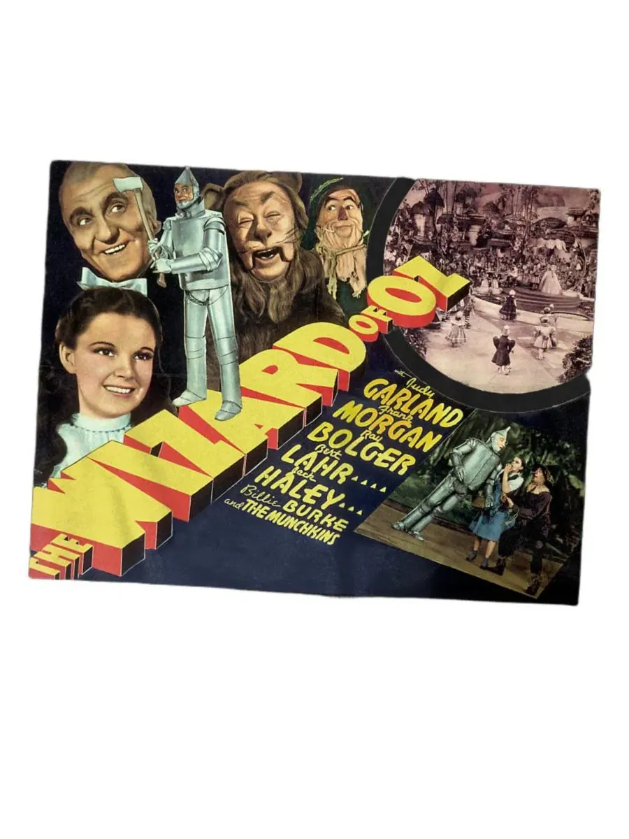 Футболка с принтом Vintage Poster Wizard Of Oz — изображение 2 из 3, черный