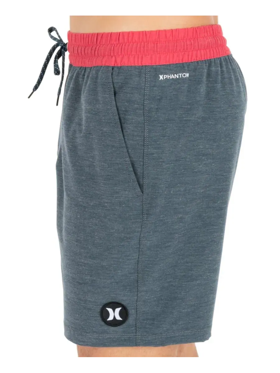 Мужские плавки Block Party Volley Stripe Hurley — изображение 4 из 8, темно-синий