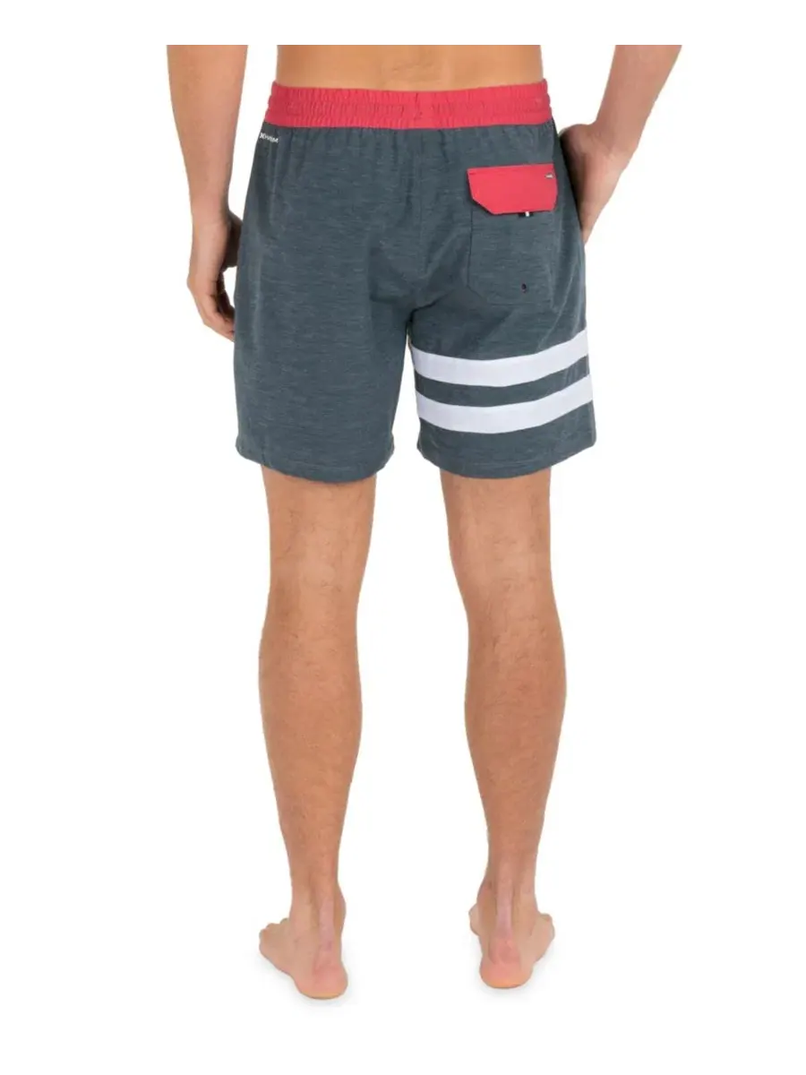 Мужские плавки Block Party Volley Stripe Hurley — изображение 6 из 8, темно-синий