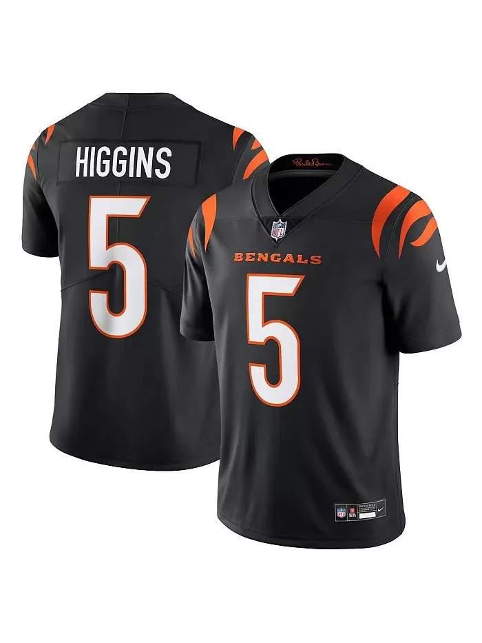 Мужская футболка Te Higgins Cincinnati Bengals Vapor Untouchable Limited Nike — изображение 1 из 3, черный