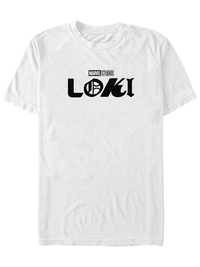 Мужская футболка с коротким рукавом и логотипом Loki Fifth Sun — изображение 1 из 2, белый