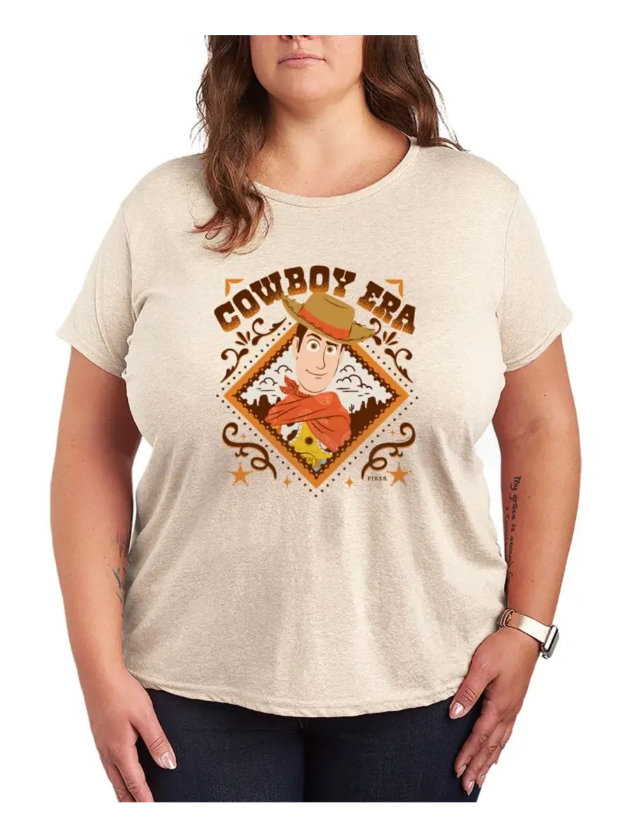 Футболка с принтом Toy Story 5 Cowboy Era Hybrid Apparel — изображение 1 из 3, березовый