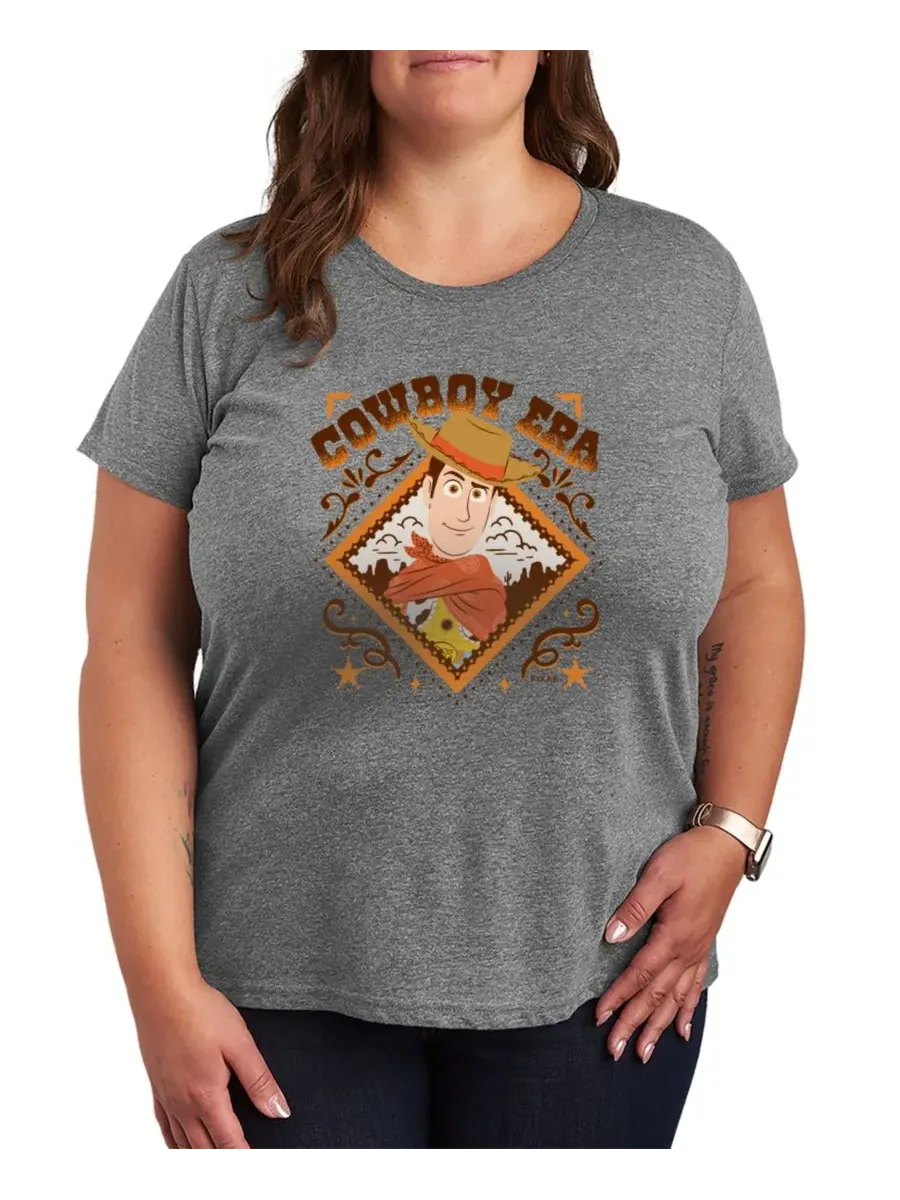 Футболка с принтом Toy Story 5 Cowboy Era Hybrid Apparel — изображение 1 из 3, серый