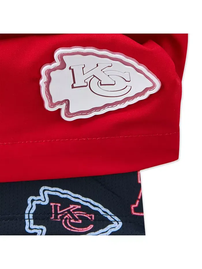 Мужские классические плавки Kansas City Chiefs с подкладкой, 5.5" — изображение 2 из 2, красный