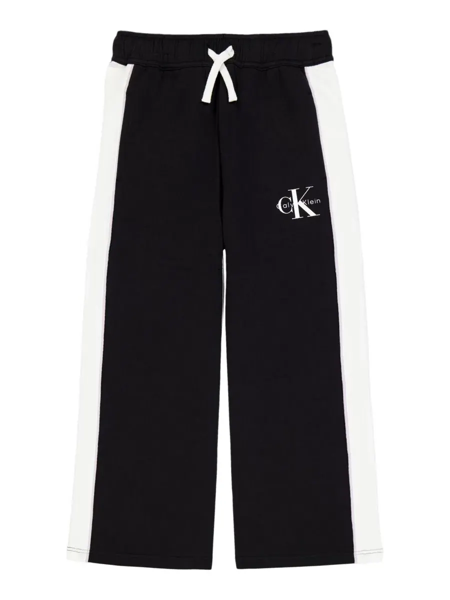 Спортивные брюки с лампасами Calvin Klein — изображение 1 из 5, черный