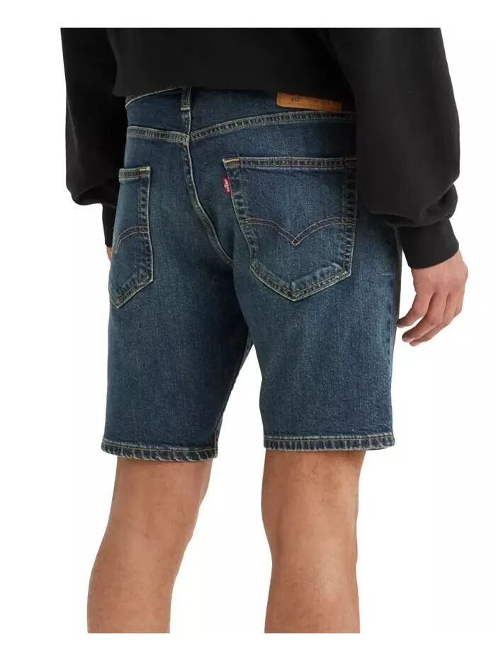 Мужские джинсовые шорты Flex 412 Slim Fit с 5 карманами и шириной 9 дюймов Levi's — изображение 3 из 5