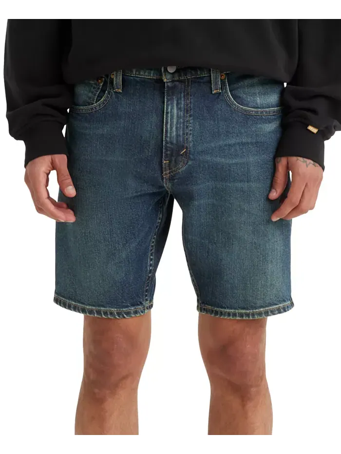 Мужские джинсовые шорты Flex 412 Slim Fit с пятью карманами, длина 9" Levi'S