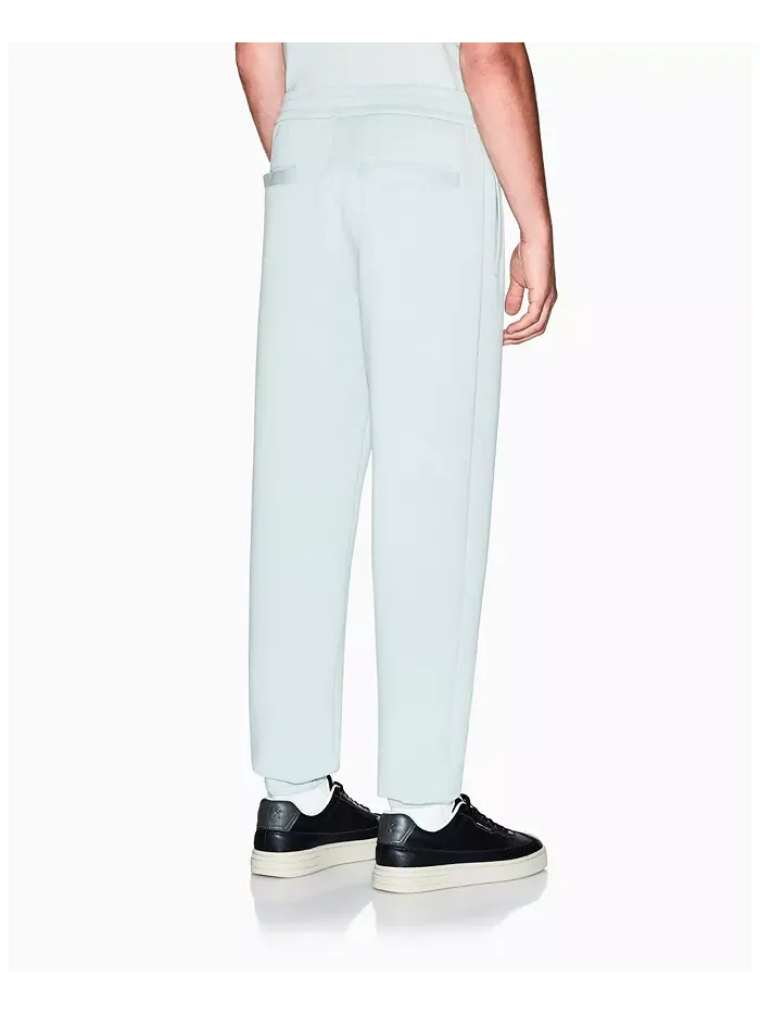 Мужские джоггеры из флиса с манжетами внизу A|X Armani Exchange — изображение 2 из 5, синий