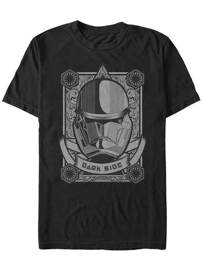 Мужская футболка Star Wars Episode IX Dark Side Trooper Fifth Sun — изображение 1 из 1, черный