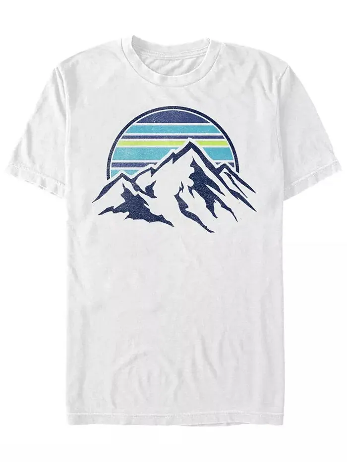 Мужская универсальная футболка Additude Mount Range Pocket с коротким рукавом Fifth Sun — изображение 1 из 1, белый