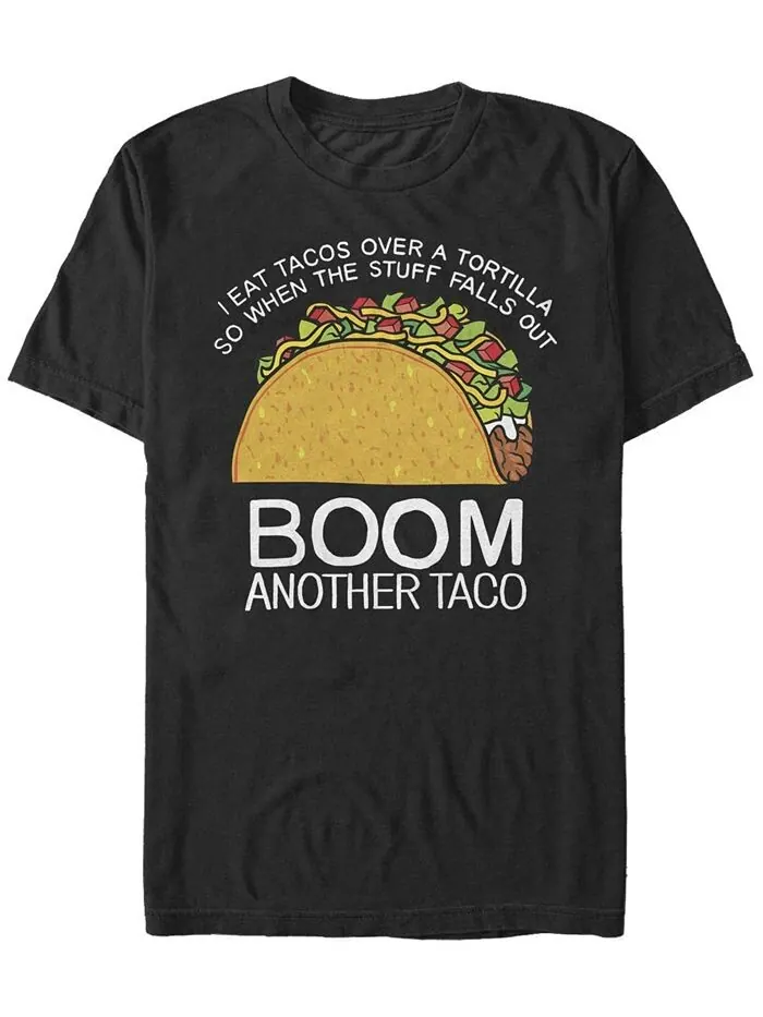 Мужская футболка Taco с коротким рукавом и круглым вырезом Fifth Sun — изображение 1 из 1, черный