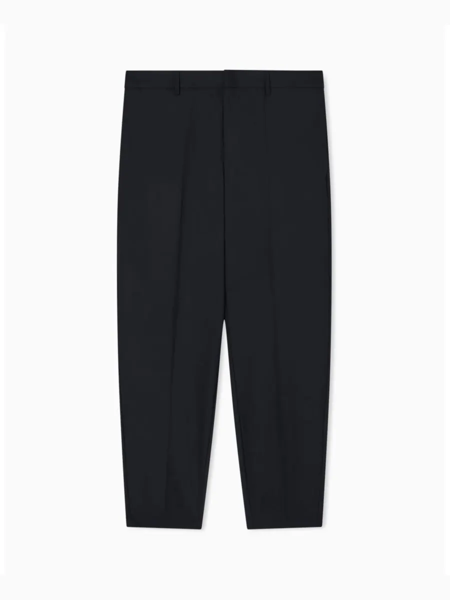 Мужские брюки Night Lab из эластичной шерстяной смеси зауженного кроя A|X Armani Exchange — изображение 5 из 5, черный